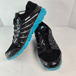 FILA Cool Max Women's 9 Aqua Black‎ Athletic Running Shoes DLS Foam
